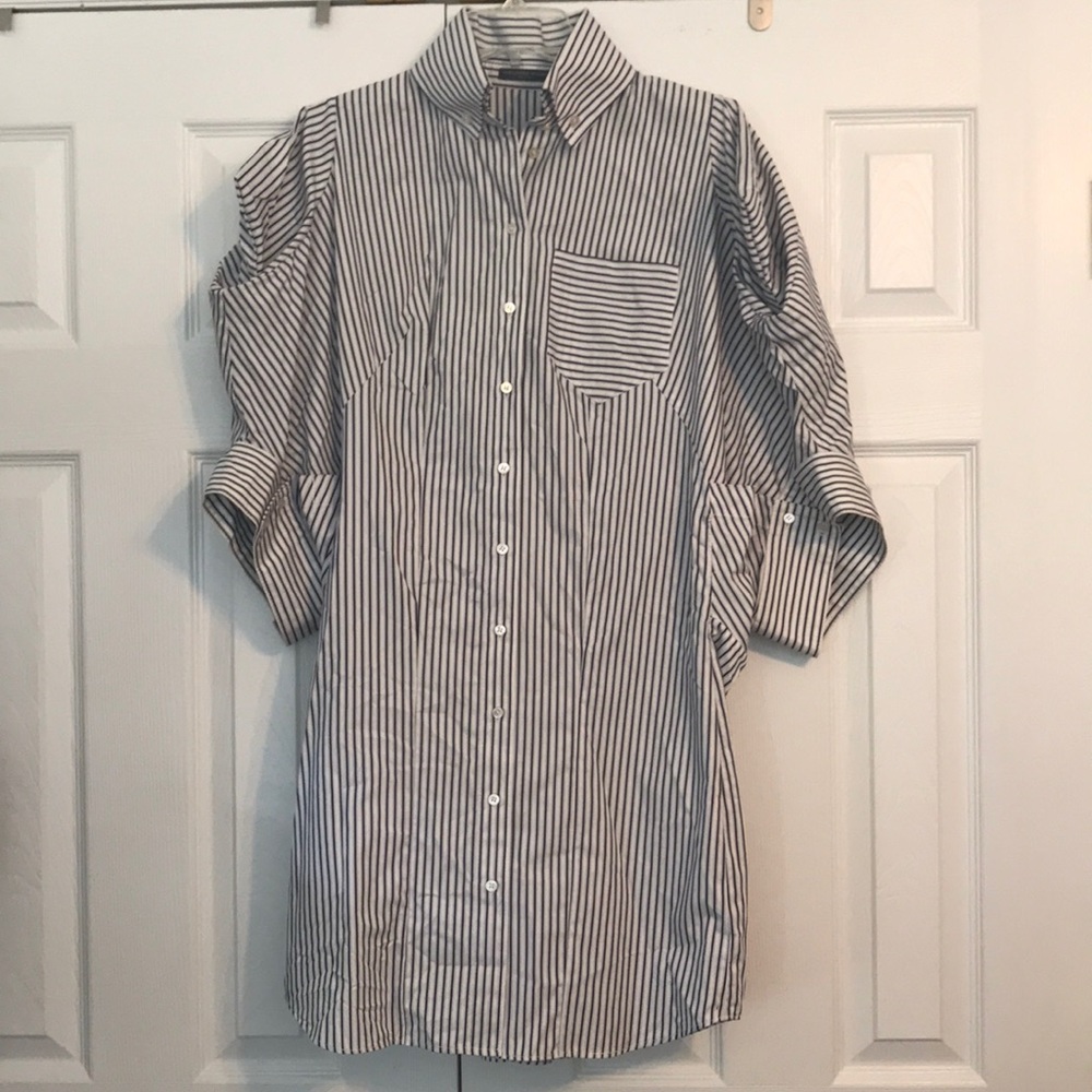 Alexander Mcqueen Oversized Button Down Shirt - image 2